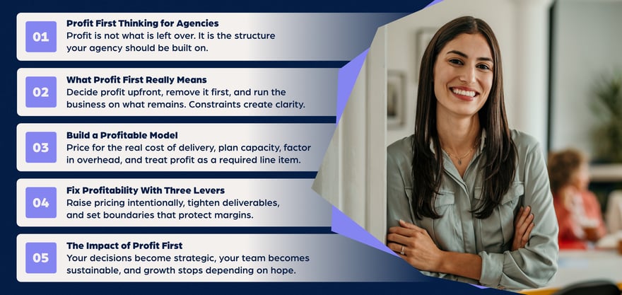 Profit First Thinking for Agencies: How to Build a Financial Foundation That Actually Scales